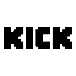 Kick Livestream Logo Transparent PNG