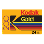 Kodak 200 Film Box Logo Transparent PNG