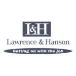 L and H Lawrence and Hanson Logo Transparent PNG