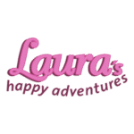 Lauras Happy Adventures Logo Transparent PNG