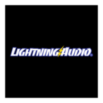 Lightning Audio Logo Transparent PNG