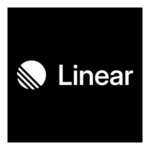 Linear App Wordmark Light Logo Transparent PNG