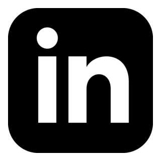 Linkedin Black Icon