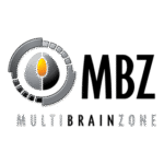MBZ Multi Brain Zone Logo Transparent PNG