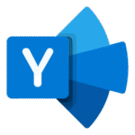 MICROSOFT YAMMER Logo Transparent PNG