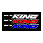 MX KING Logo Transparent PNG