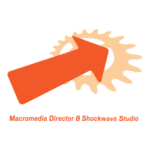Macromedia Director 8 Shockwave Studio Logo Transparent PNG
