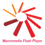 Macromedia Flash Player Logo Transparent PNG