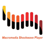 Macromedia Shockwave Player Logo Transparent PNG