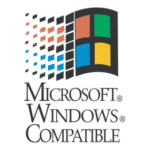 Microsoft Windows Compatible Logo Transparent PNG