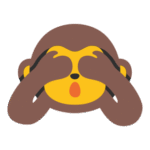 Monkey Emoji Logo Transparent PNG