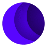 Moon JS Icon Logo Transparent PNG