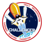 NASA STS 8 Insignia Challenger Logo Transparent PNG