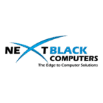 Next Black Computers Logo Transparent PNG