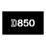 Nikon D850 Logo Transparent PNG