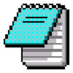 Notepad Windows 3 Logo Transparent PNG