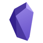 Obsidian Software Logo Transparent PNG