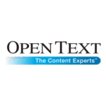 Open Text Logo Transparent PNG