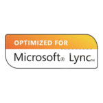 Optimized For Microsoft Lync Logo Transparent PNG