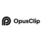 Opusclip Logo Transparent PNG