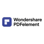 PDF Element Wondershare Logo Transparent PNG