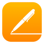 Pages Ios Logo Transparent PNG