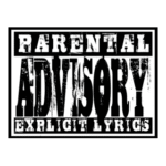 Parental Advisory Explicit Lyrics Logo Transparent PNG