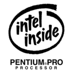 Pentium Pro Processor Logo Transparent PNG