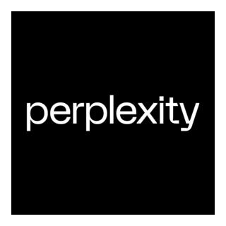 Perplexity AI Wordmark White