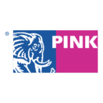 Pink Elephant Logo Transparent PNG