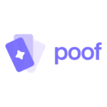 Poof Logo Transparent PNG