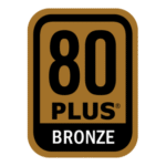 Power Supply 80 PLUS Bronze Certification Logo Transparent PNG