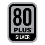 Power Supply 80 PLUS Silver Certification Logo Transparent PNG