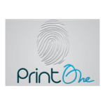 Print One Logo Transparent PNG