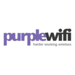 Purple Wifi Logo Transparent PNG