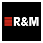 RM Reichle De massari AG White Text Logo Transparent PNG