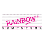 Rainbow Computers Logo Transparent PNG
