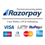 Razorpay With All Cards UPI Logo Transparent PNG