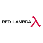 Red Lambda Logo Transparent PNG