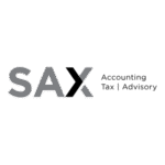 SAX Accounting Tax Advisory Logo Transparent PNG
