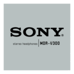 SONY MDR V300 Logo Transparent PNG