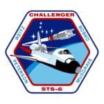STS 6 Crew Insignia Logo Transparent PNG