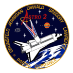 STS 67 Mission Patch Logo Transparent PNG