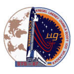 STS 87 Mission Patch Logo Transparent PNG