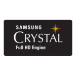 Samsung Crystal Full HD Engine Logo Transparent PNG