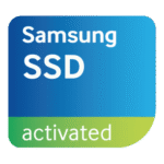 Samsung SSD Activated Logo Transparent PNG