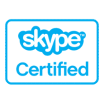 Skype Certified Logo Transparent PNG