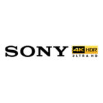 Sony 4K HDR Ultra HD Logo Transparent PNG