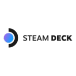 Steam Deck Wordmark Logo Transparent PNG