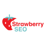 Strawberry SEO Logo Transparent PNG